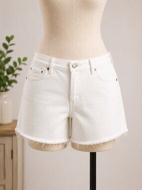 NWOT 🤍 Levi Strauss Signature Heritage High-Rise Shorts – Size 28W 🤍